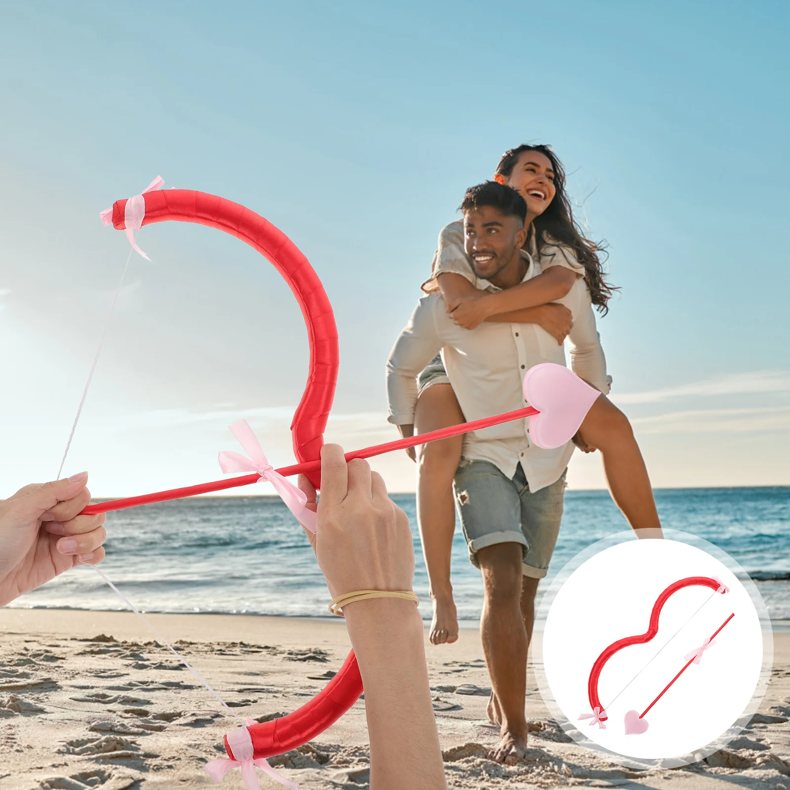 

Cupid Bow Gift Set Men Cupid Costume Men Aldult Valentines Day Outfit Women Foam Cupid Props Miss