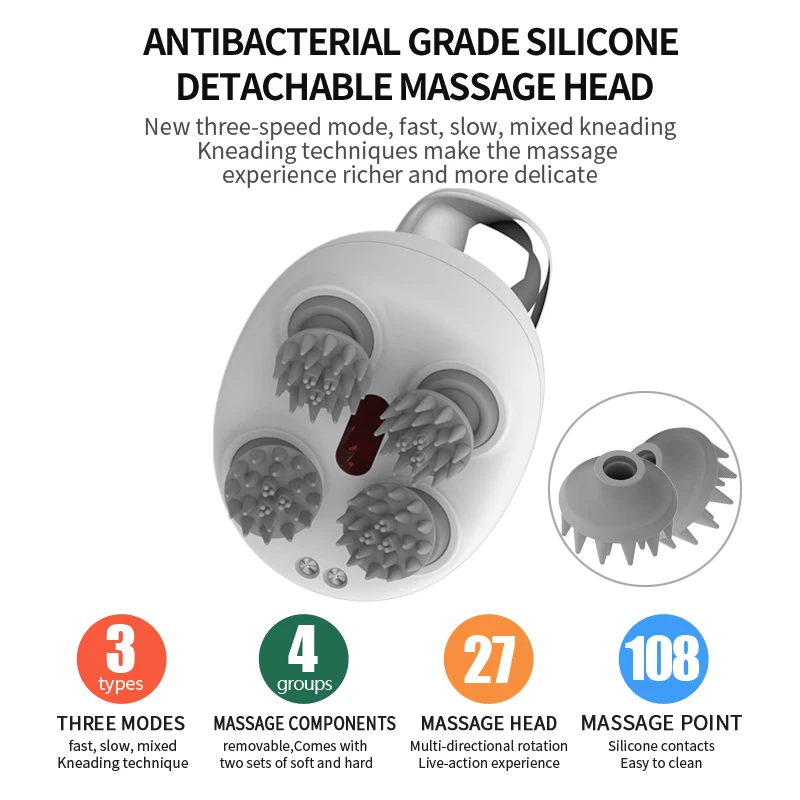Электрический массажер для головы