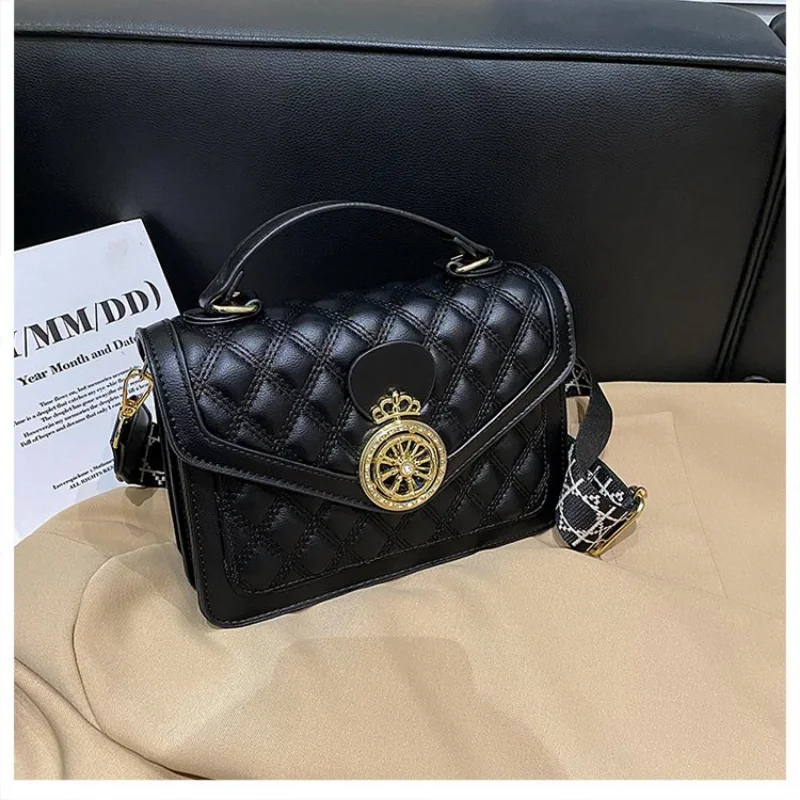 Women's Bag 2023 Trend Popular Diamond Chain Bags Small Square Crossbody Bags For Women Handbags Female Messenger Bag Sac A Main