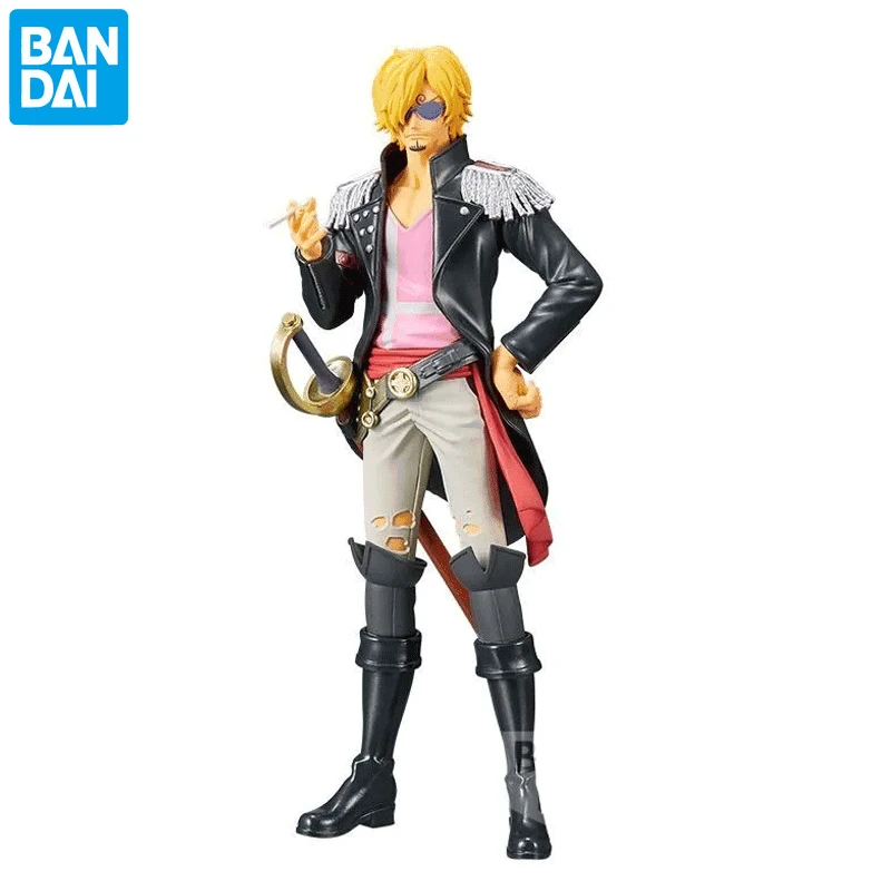 

BANDAI Genuine ONE PIECE DXF THE GRANDLINE MEN 4 Sanji Red Theatrical Version Action Figures Anime Collection Model Toys Gift