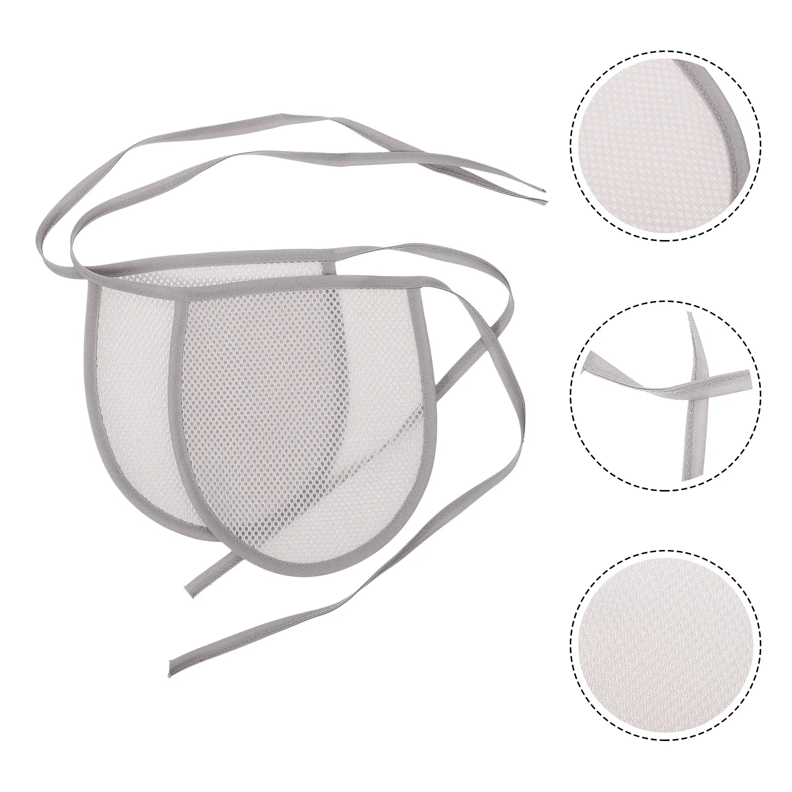 

2 Pcs Neck Protector Laryngeal Mask Stoma Dustproof Cover Shield Trachea Travel