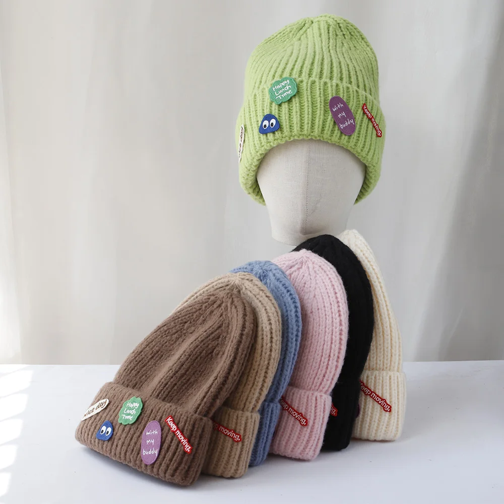 Женская Лыжная Маска-балаклава Y2K Повседневная Зимняя Шапка Из Смеси Хлопка