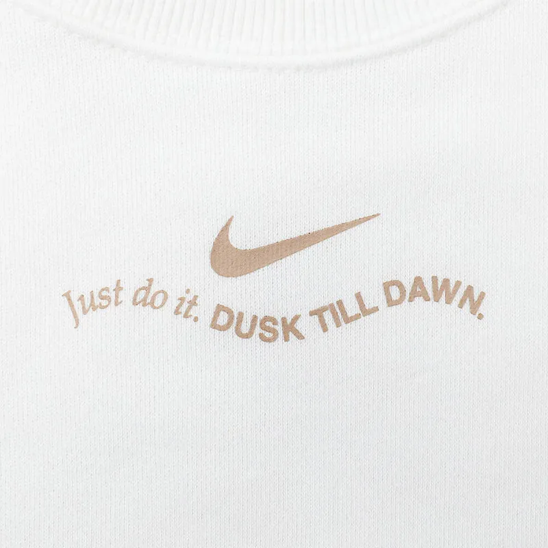 Оригинальное новое поступление женские футболки NIKE AS W NSW FT FLC SS CRP GCEL спортивная