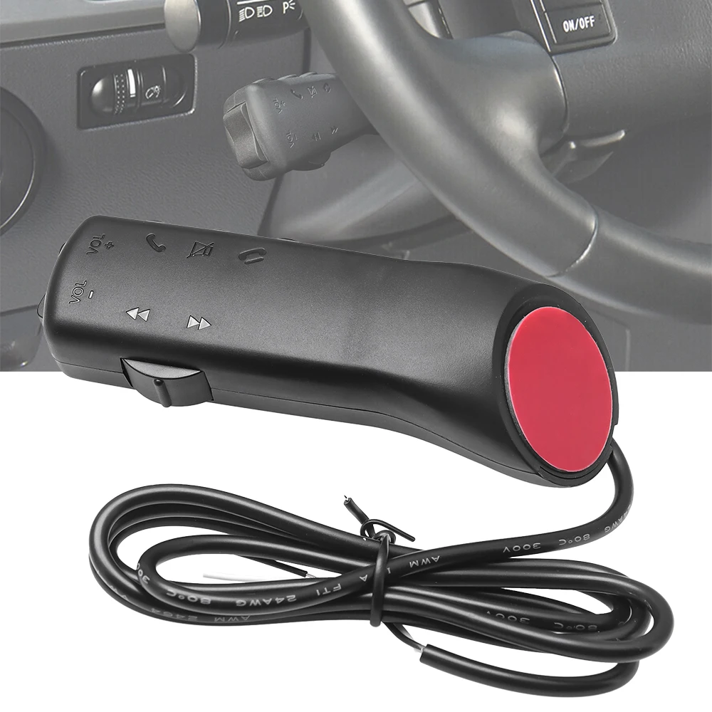 

Car Steering Wheel Remote Control Wireless 7 Keys Function for Car Radio DVD GPS Multimedia Navigation Head Unit Remote Control