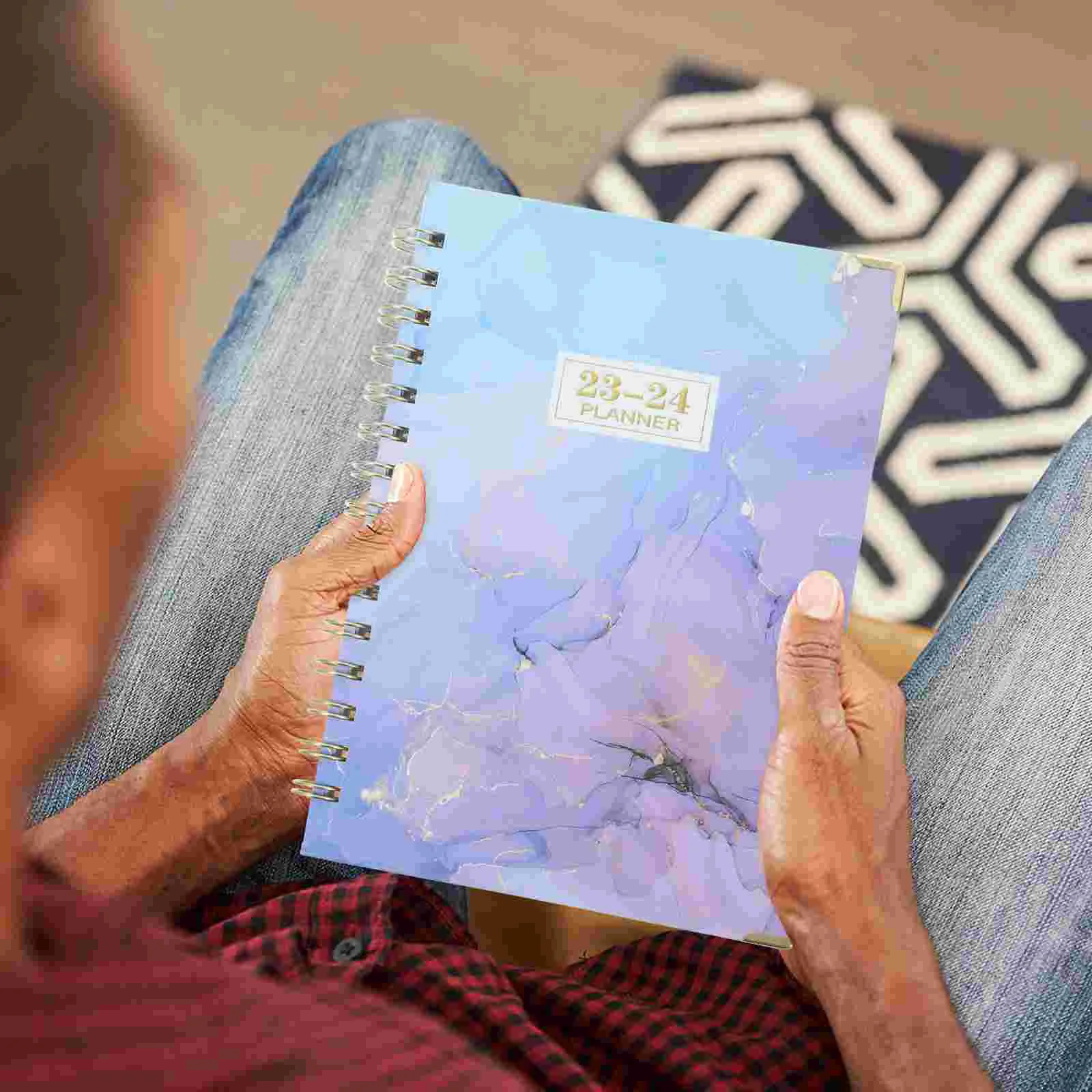 

Teacher Planner Home Supply Notebooks Work Lesson 2023-2024 Household Organizer Accessory Portable