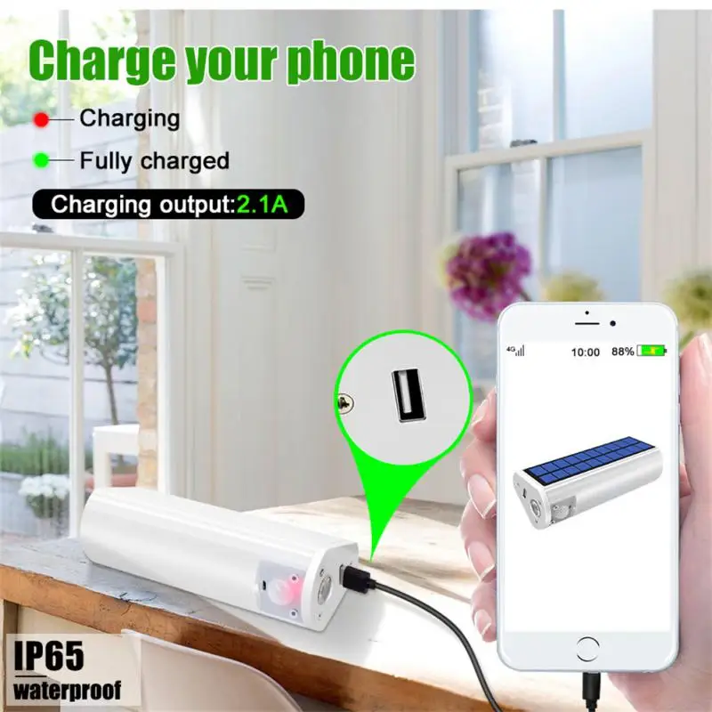 1 2w5 5v solar led torch phone charger night light outdoor camping lamp emergency lights portable searchlights great lantern led free global shipping