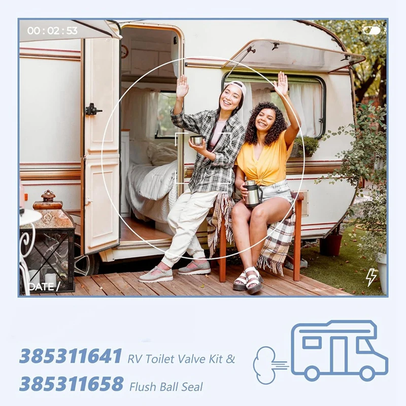 385311641 домов на колесах набор водяных клапанов для туалета и 2 сменных