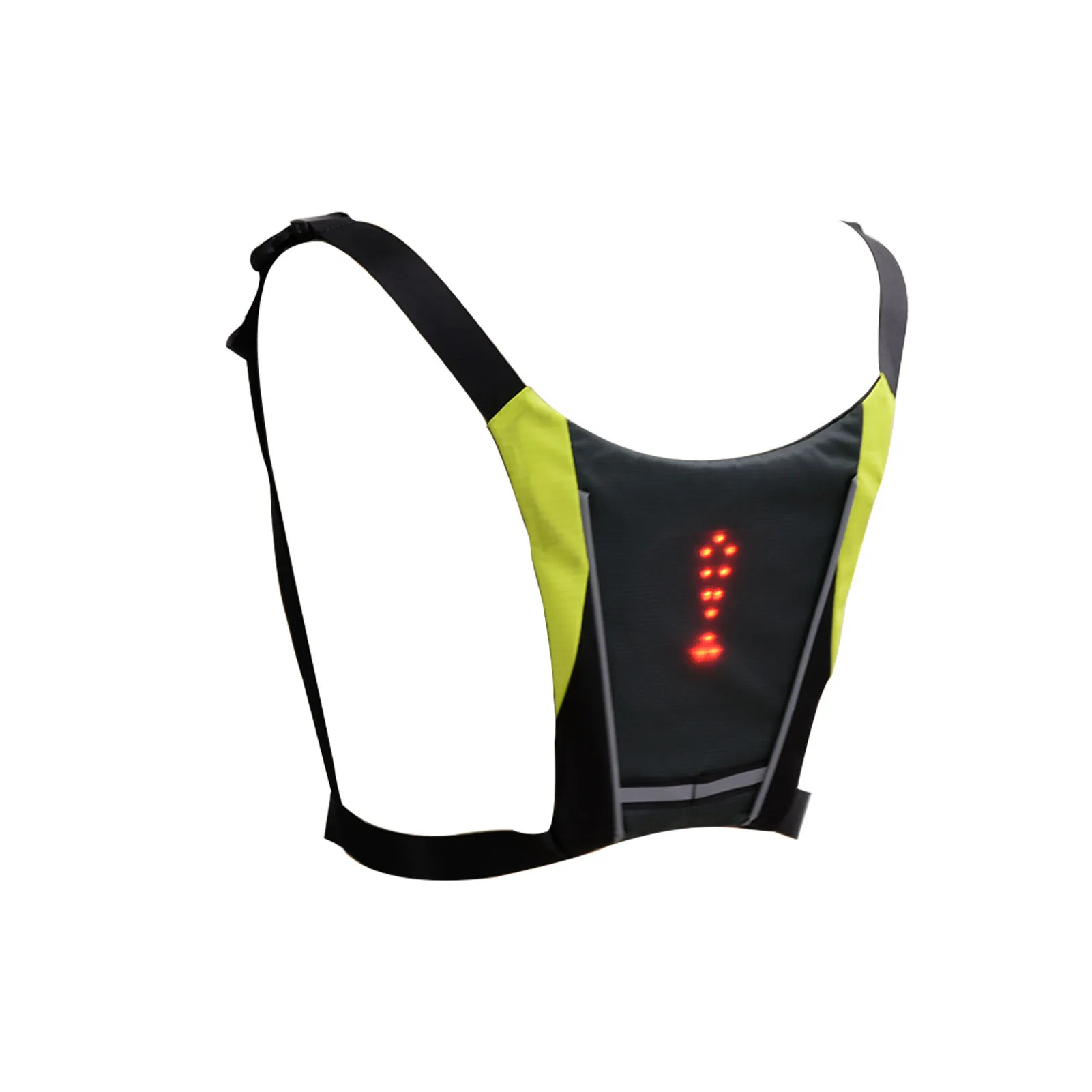 

Bicycle Vest Night Hiking Cycling LED Signal Light Indicator Reflective Vest Bike Backpack Safety Turning Signal Lights Vests