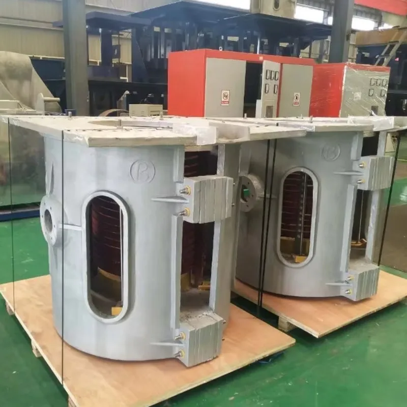 Среднечастотная электрическая индукционная печь для плавления стали/меди 100 кг