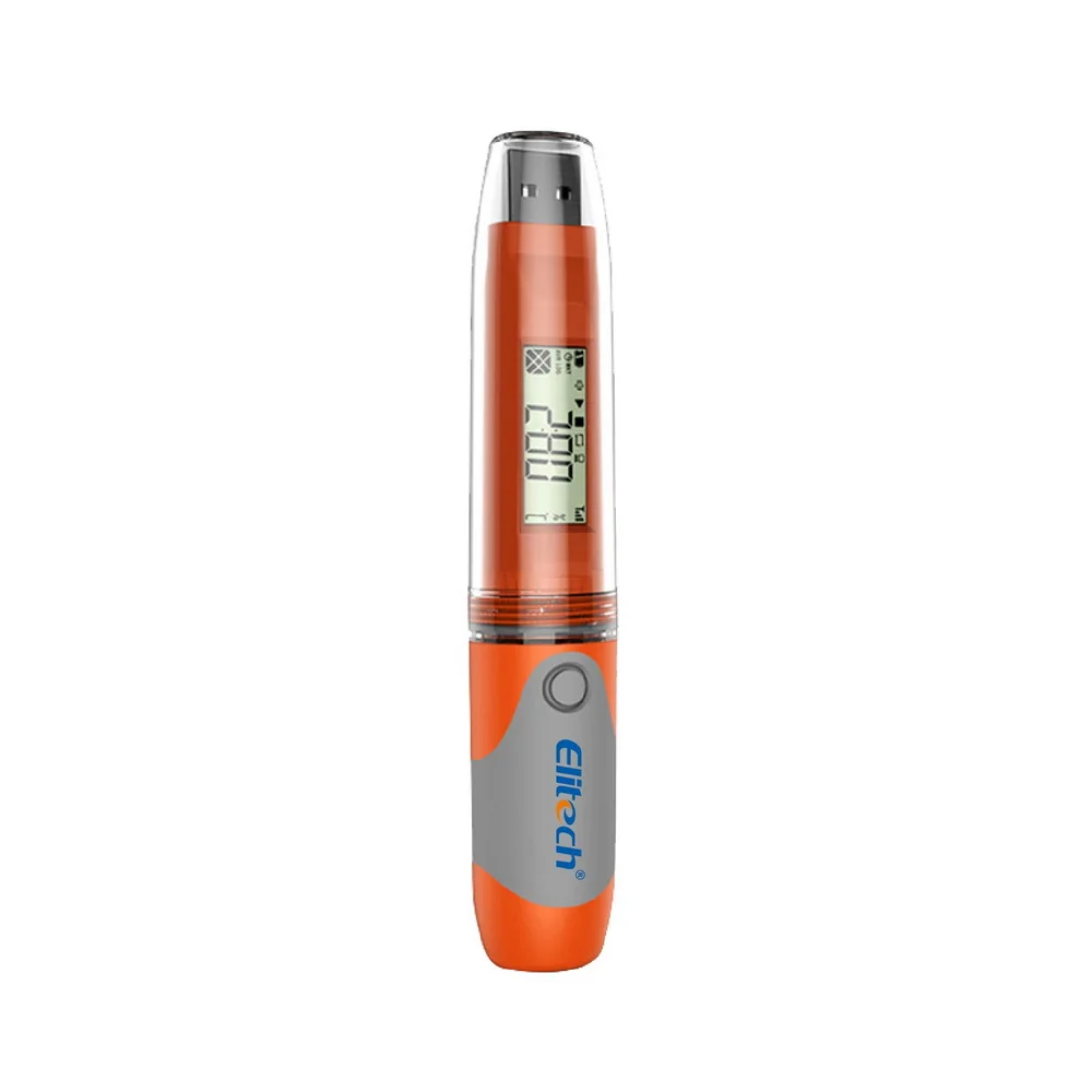 

2 Units Pen Style USB Temperature And Humidity Data Logger Elitech RC-51H
