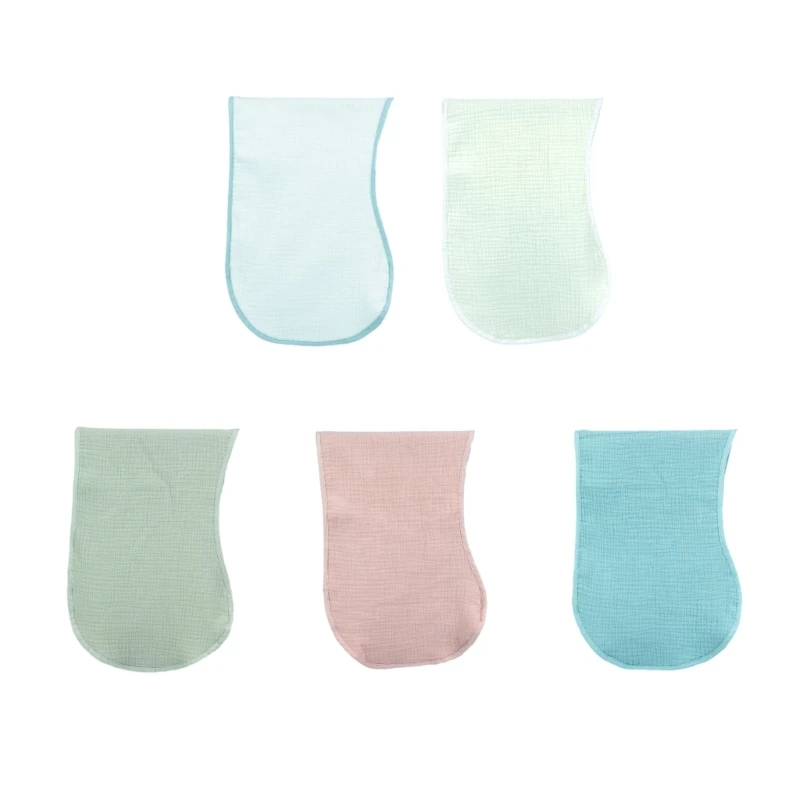 

Burp Rags Muslin Washcloths Newborn Infant Saliva-Towel Bibs Baby-Essentials