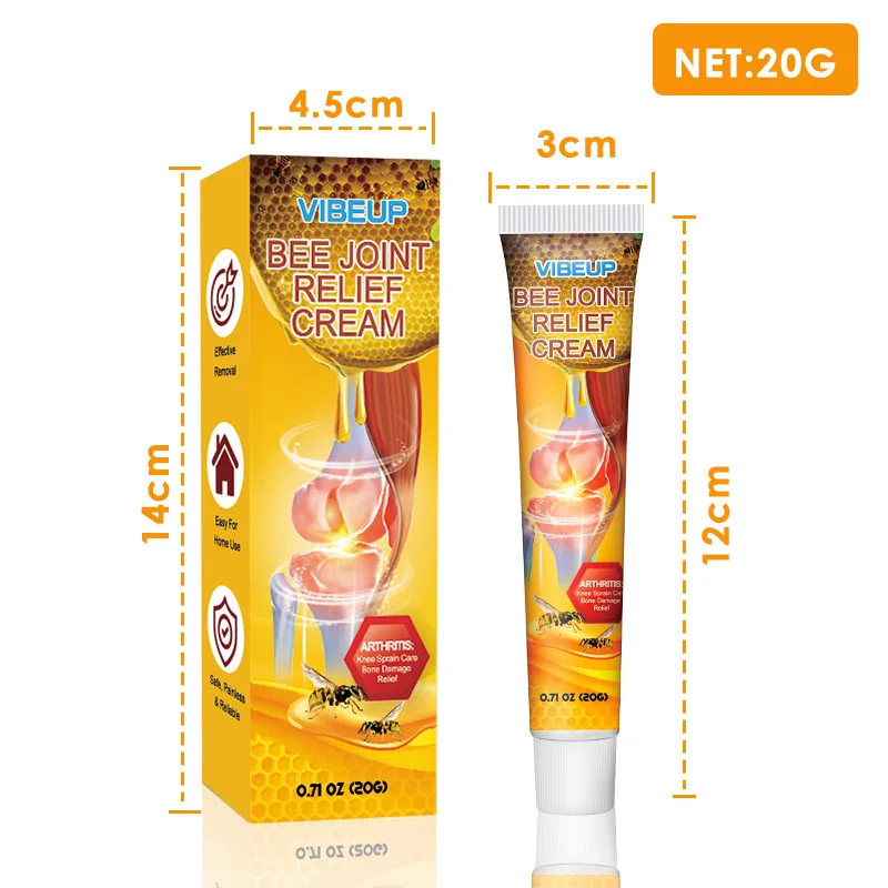 

New Beevenom New Zealand Bee Профессиональный гель для лечения Bee Cream Новозеландская пчела 20 г Личный уход за здоровьем