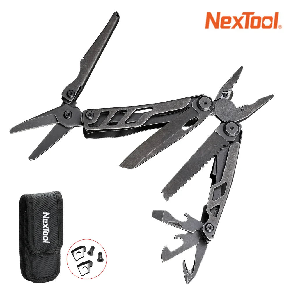 Складные ножи 16 в 1 Nextool Flagship Pro, карманный нож, многофункциональные плоскогубцы, ножницы для рыбалки, для повседневного использования, много... (art.: 3920bdb044b91) - 3920bdb044b91