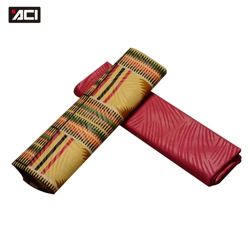 ACI 2-местная африканская восковая ткань с принтом Ганы Ките настоящая смесь