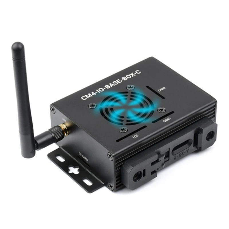 

Плата для компьютера Raspberry Pi CM4, плата 4 ввода-вывода Gigabit-Ethernet-HDMI, совместимая с мини-роутером с открытым исходным кодом, 5 В