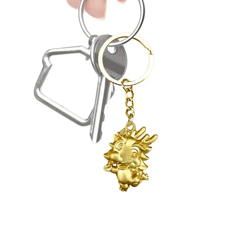 Новогодний Сувенирный брелок в виде дракона для мужчин и женщин