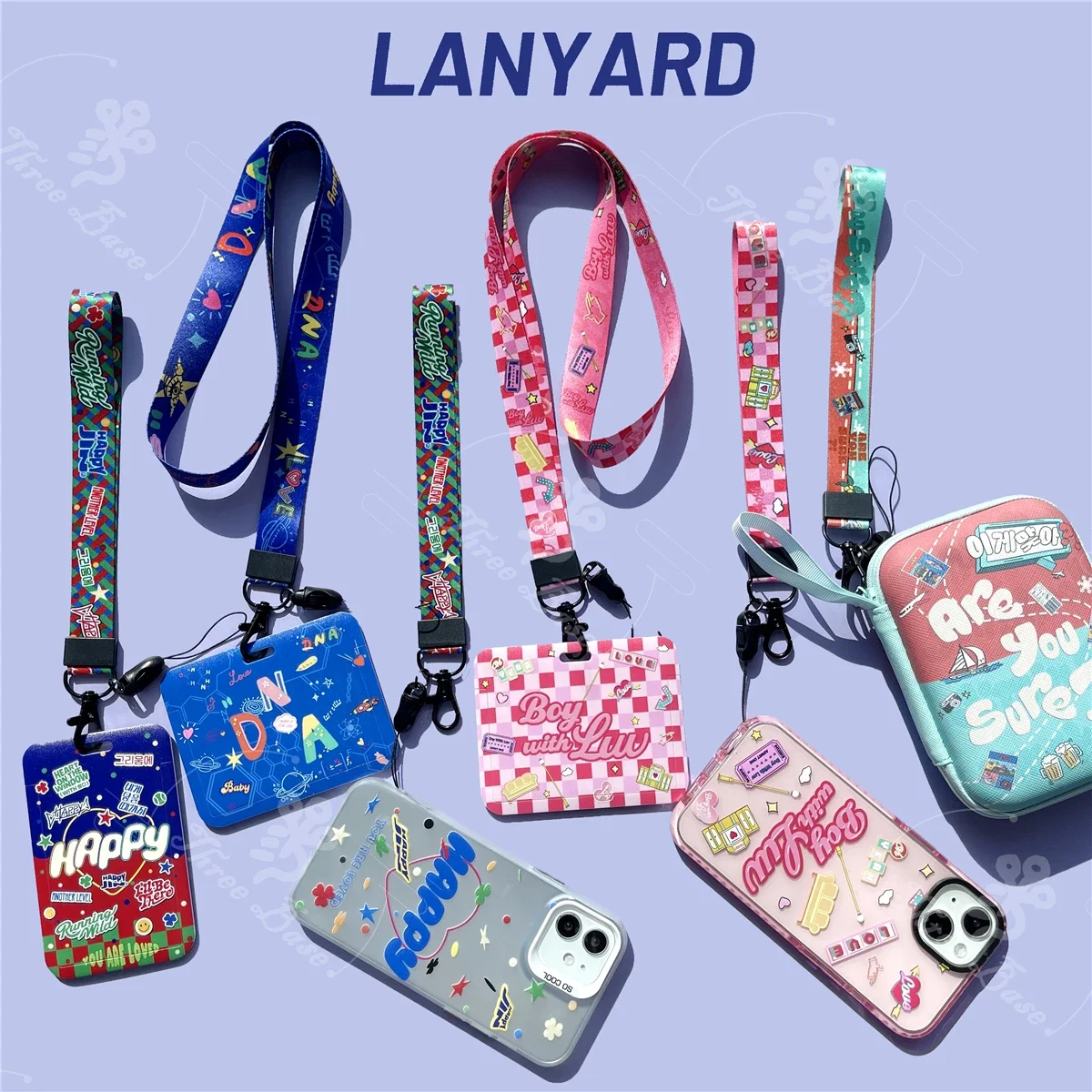 Ремешок для телефона RM RPWP suga AgustD jimin DNA Шейная веревка Jin happy luv Muse Кольцо на