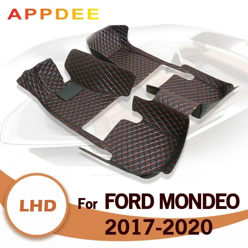 

Car Floor Mats For Ford Mondeo 2017 2018 2019 2020 Custom Auto Foot Pads Automobile Carpet Cover Interior Accessories