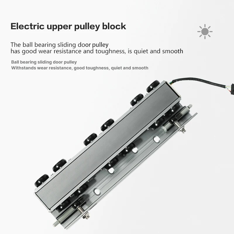 Невидимая направляющая для раздвижной двери Ghost Door боковая подвесная