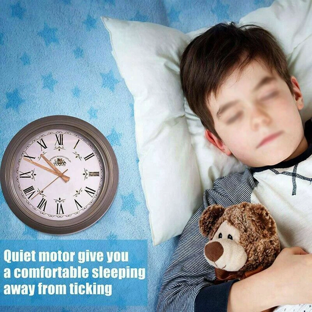 

4 Sets Clock Accessories Clock Tools Accessories Black Black/dark Brown Walnut Hands 1.5v AA Battery For Clock Panels