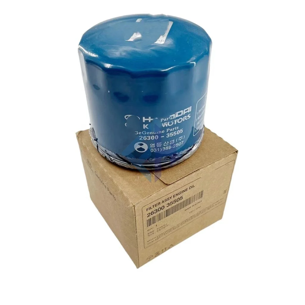 Корейский автомобильный масляный фильтр подходит для Hyundai Kia.OEM2630035503