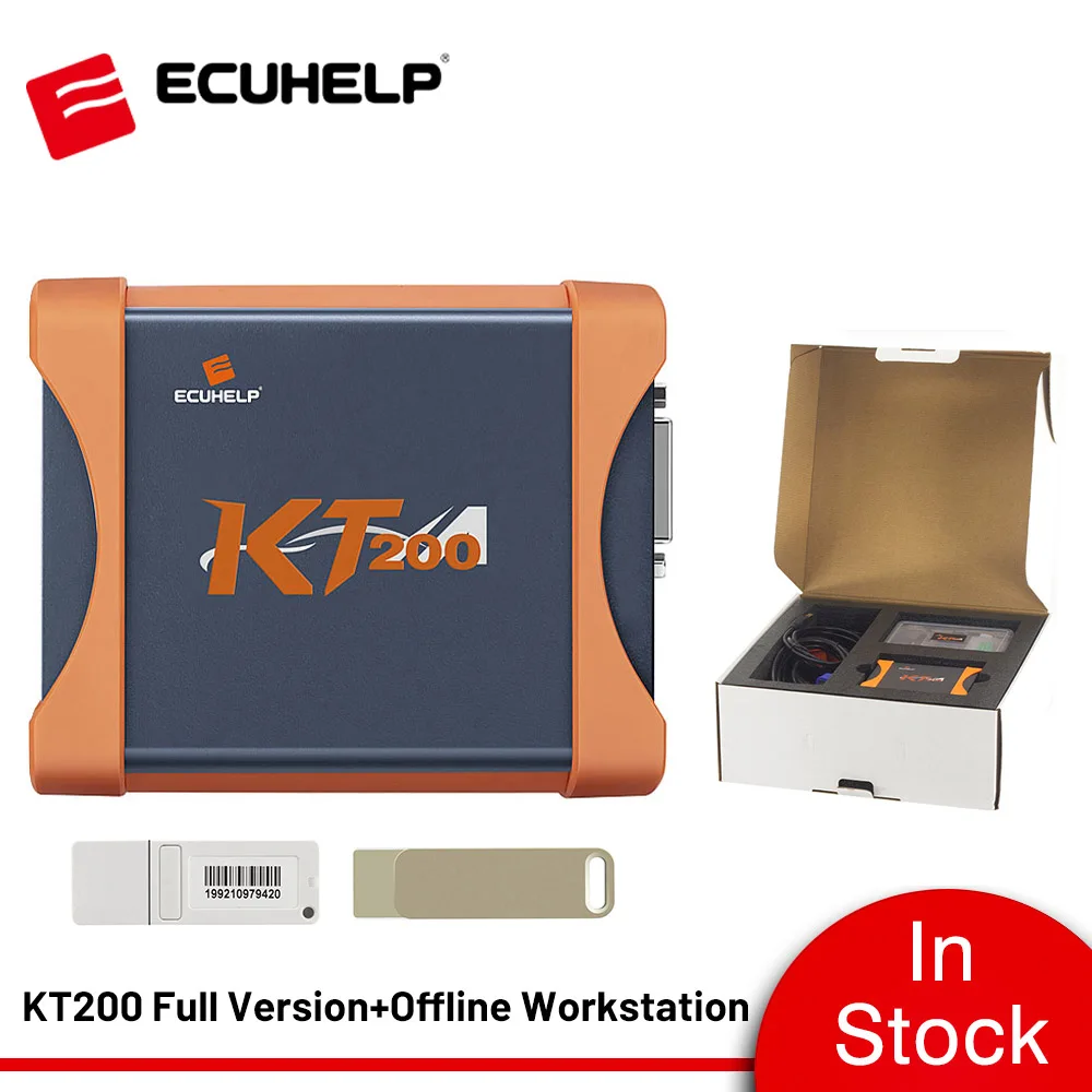 

[Картонная коробка] ECUHELP KT200 Автомобильная версия Автомобильный грузовик ECU Чип-тюнинг через OBD BOOT BDM JTAG