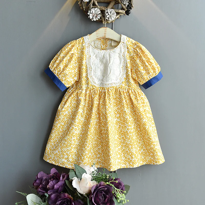 

Girls Dress 2022 Summer New Fashion Dresses for Baby Princess Dress Children Casual Clothes Sweet Vestidos 2-6Y Girl Clothes