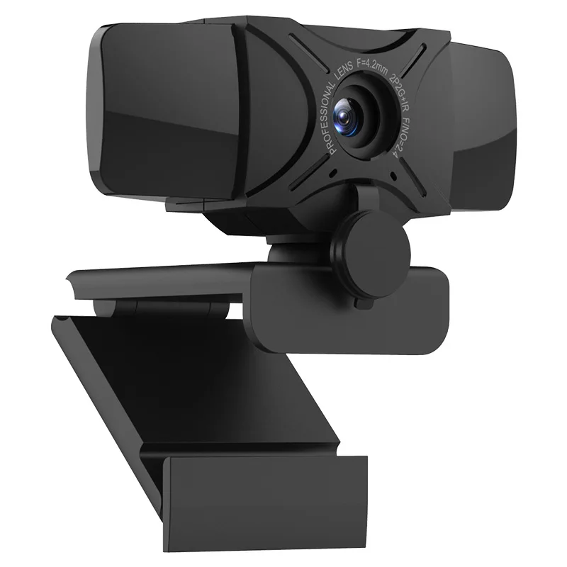 

Live Conference Ip Camera Portable Multi Angle Adjustment Full Output Anti-peeping Digital Microphone Usb 2.0 Web Cam Camera