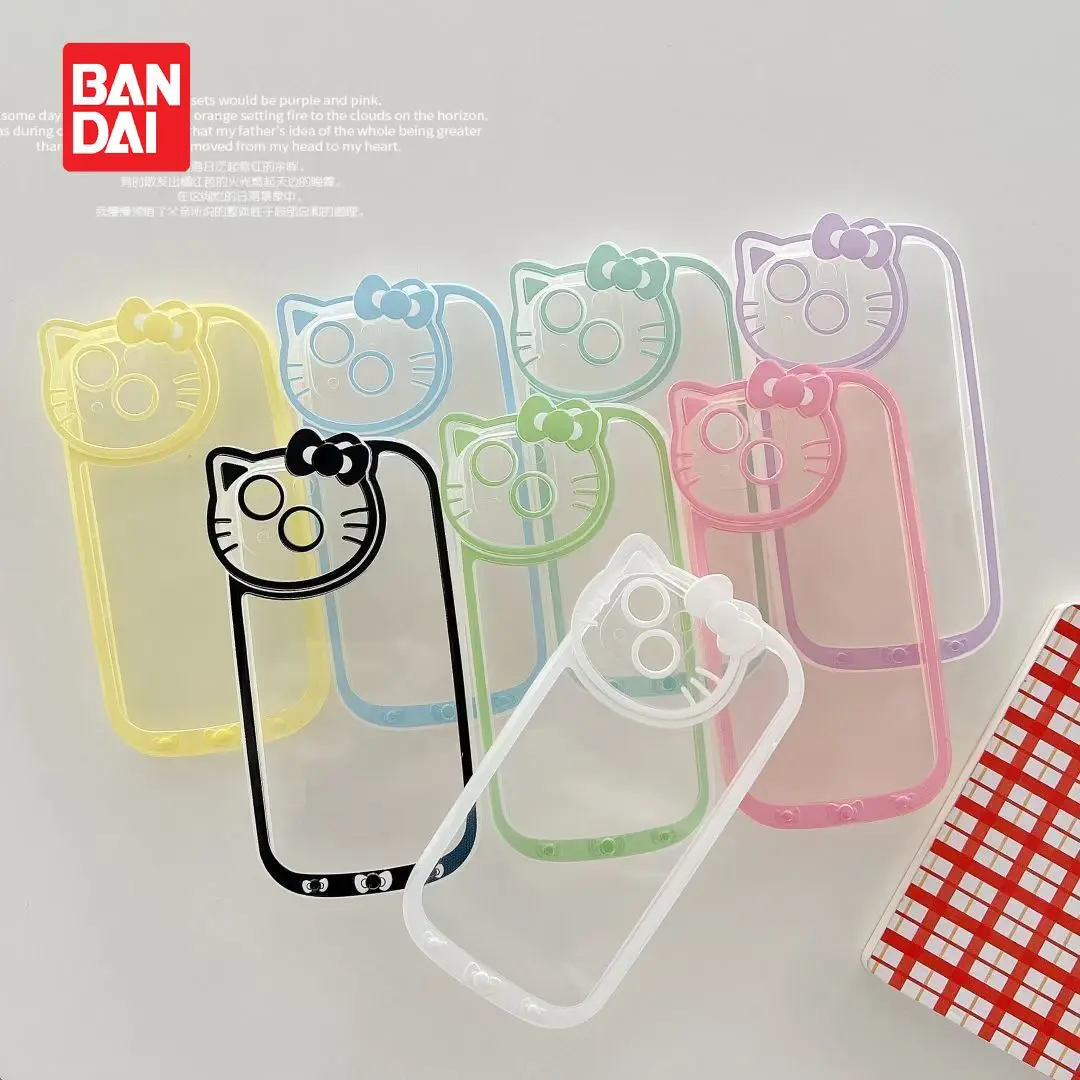 

Bandai Clear Phone Case for IPhone 13 13Pro 12 12Pro 11 Pro X XS Max XR 7 8 Plus Creative Camera Protective Cover Cartoon Fundas