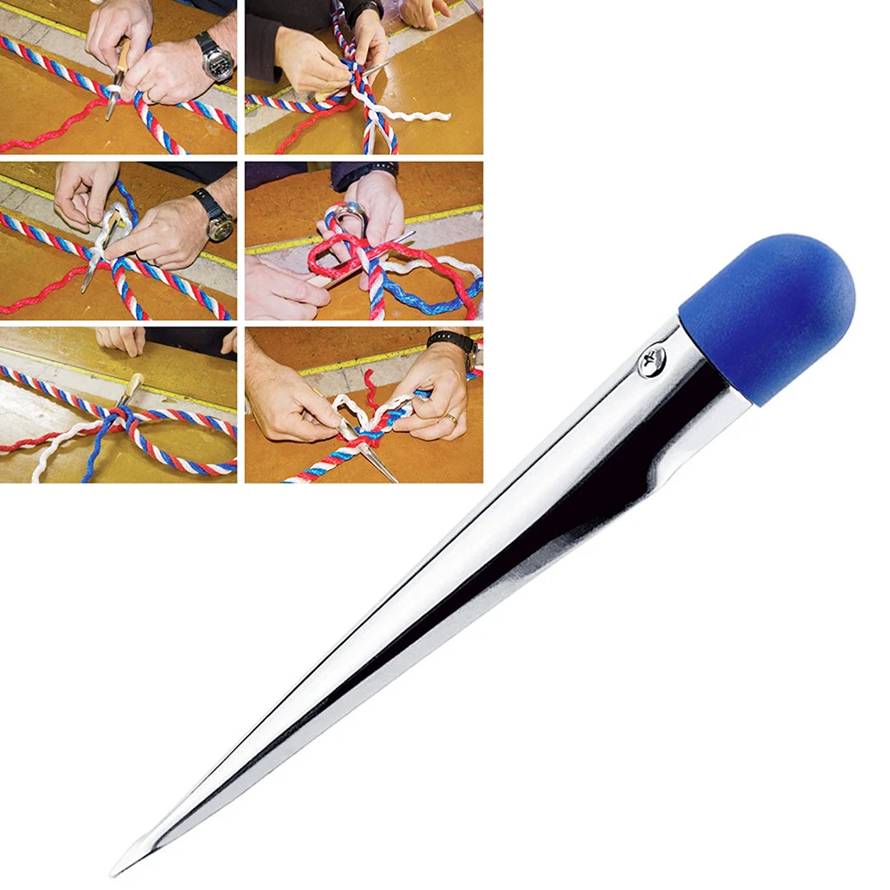 

180*25mm Rope Splicing Fid Spike For Marine Boat Yacht Fishing Made Of 304 Marine Grade Stainless Steel Splicing Spike