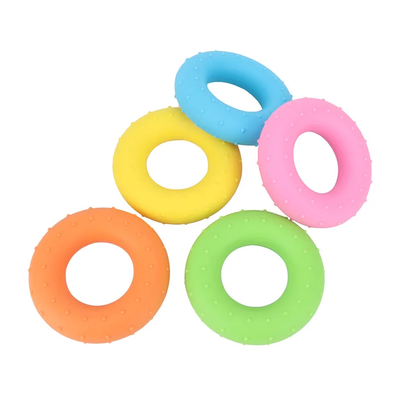 

Silicone Grip Ring Forearm Hand Dynamometer Strengthen Training Hand Finger Exersiser Hand