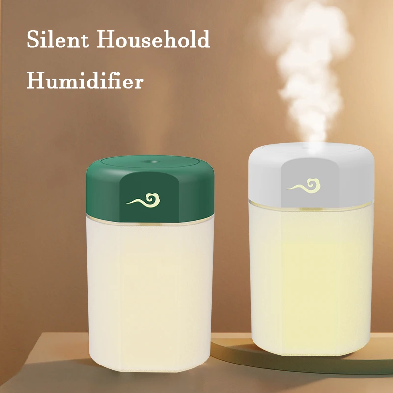 

300ML Air Humidifier Ultrasonic Mini Aromatherapy Diffuser Portable Sprayer USB Essential Oil Atomizer LED Lamp for Home Car