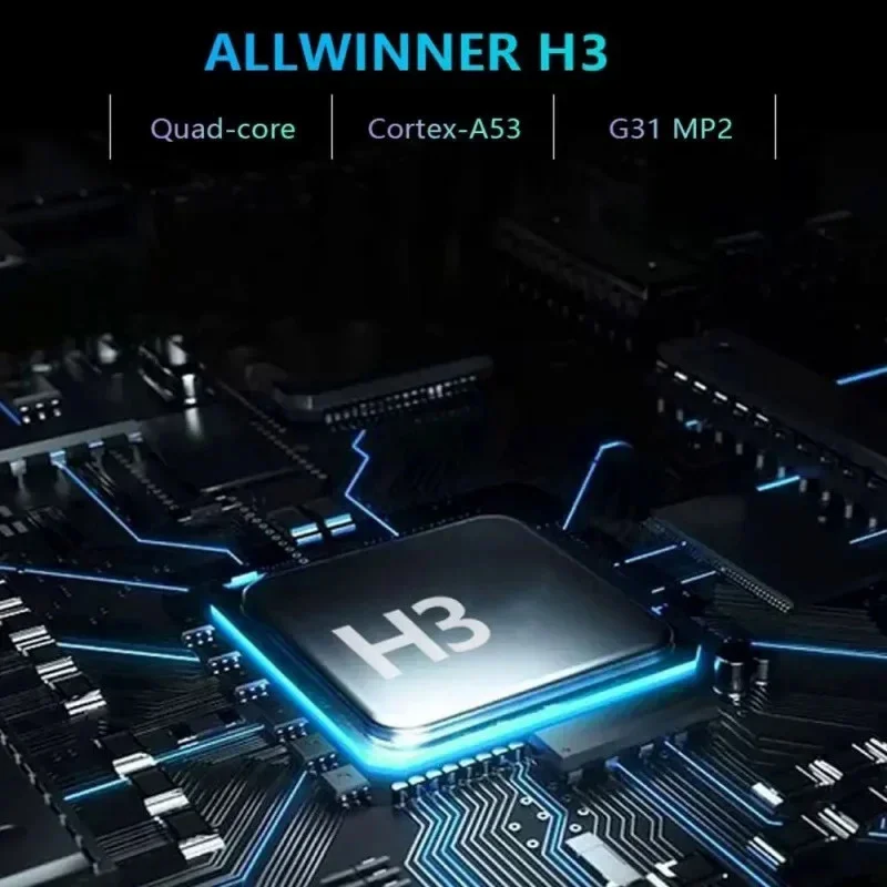 Фото ТВ-бокс Q96 X1 Smart HD 4K 3D AllWinner H3 Quad-core 4G WiFi 8GB 128GB Android 13 Мультимедийный плеер Set Top Box IPTV №4