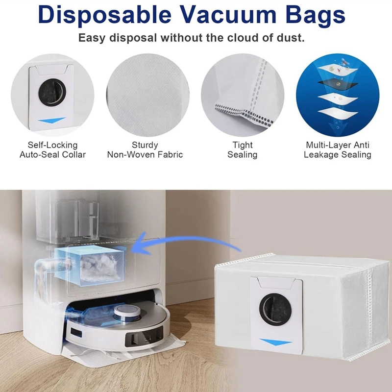 Запчасти для робота-пылесоса ECOVACS DEEBOT T20 Omni основная боковая щетка Hepa фильтр