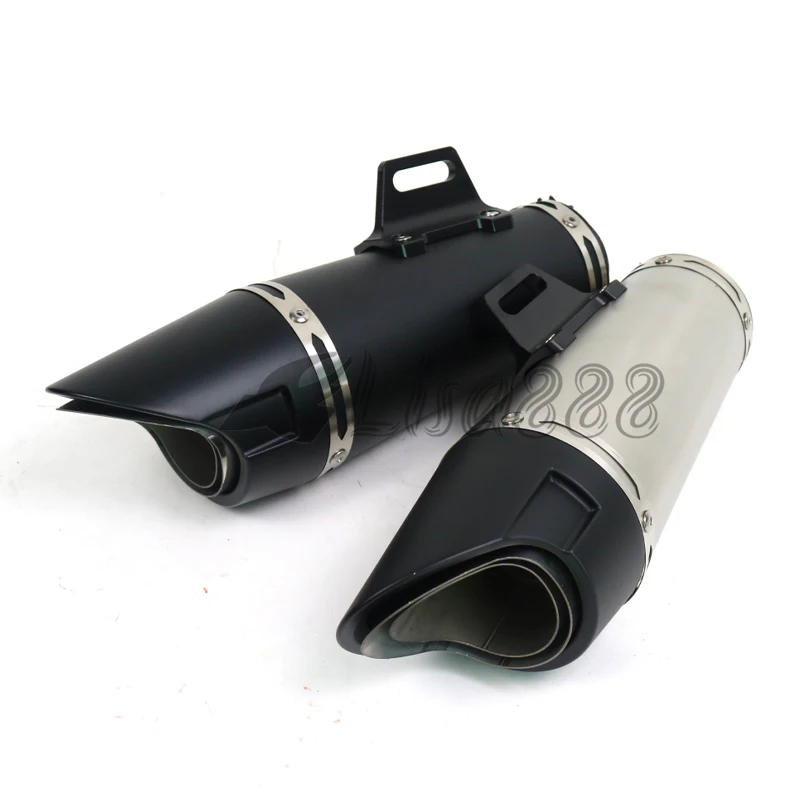 Универсальная выхлопная труба мотоцикла 51 мм для мотокросса Escapes Para Moto CB650R CB1000R MT07