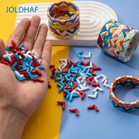 10pcs 20pcs v shape enamel tile bracelet beads for jewelry making colorful boho jewelry beads diy handmade beads supplier