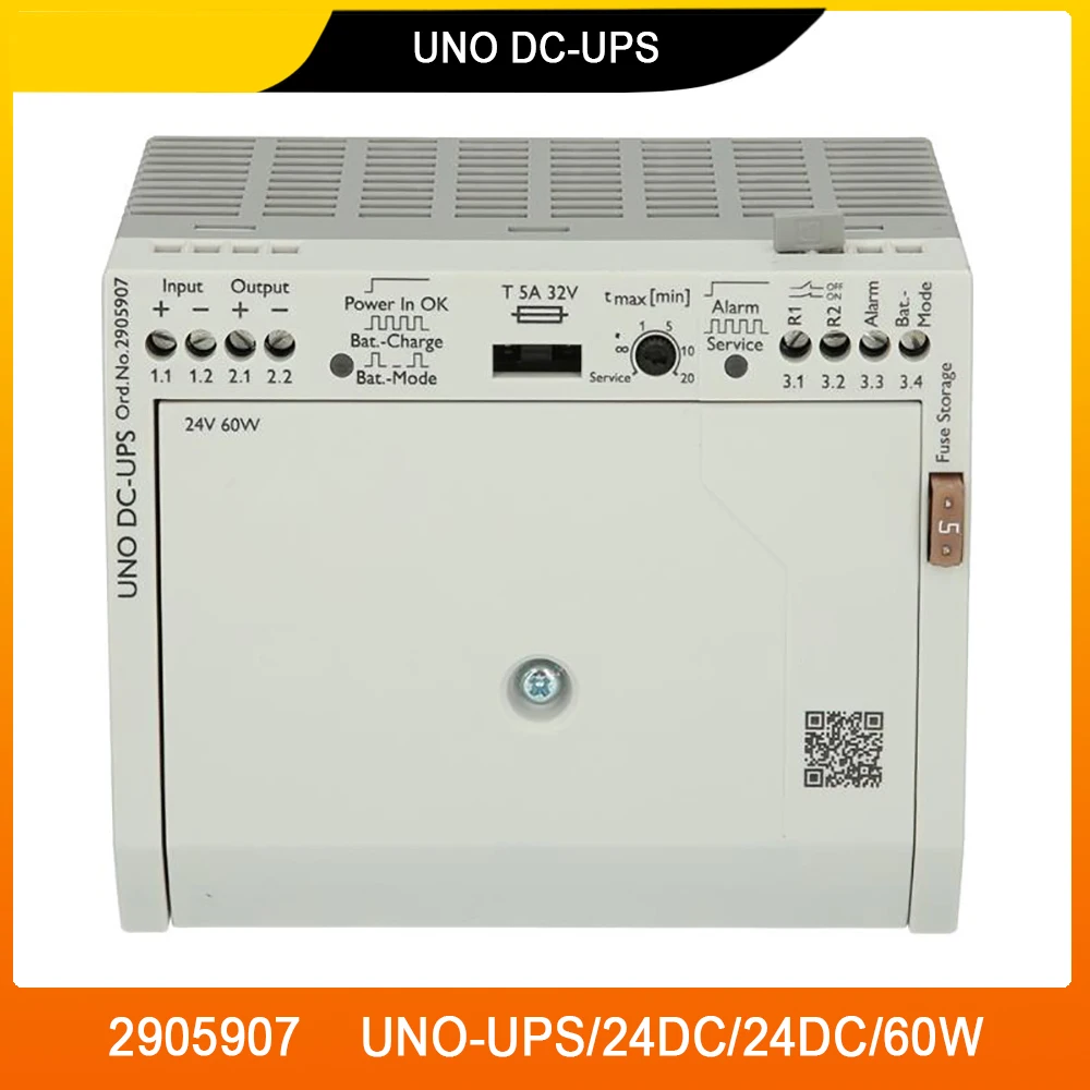

New 2905907 UNO-UPS/24DC/24DC/60W UNO DC-UPS 24VDC 0.8Ah For Phoenix Uninterruptible Power Supply High Quality Fast Ship