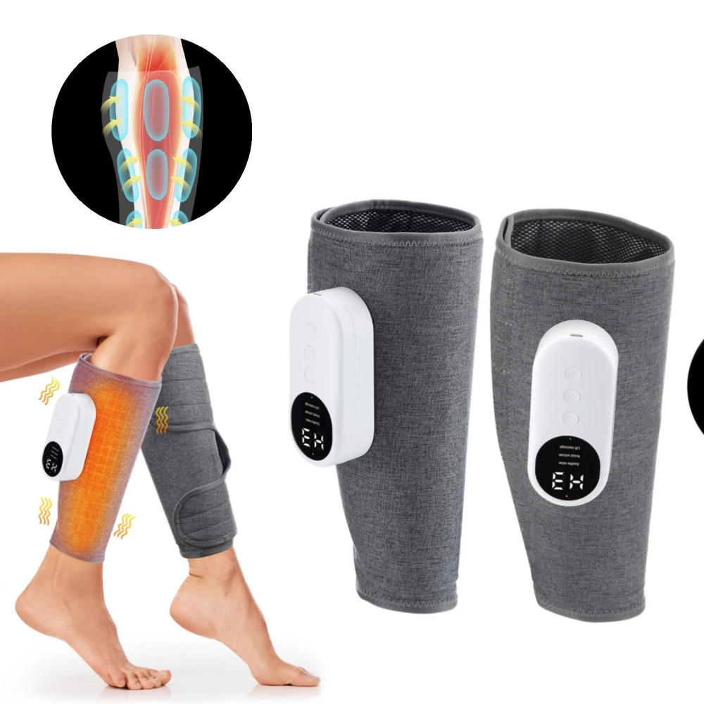 

Wireless Calf Massager Air Compression Pressotherapy Legs Blood Circulation Massage Air Pressure Muscle Relaxation Treatment