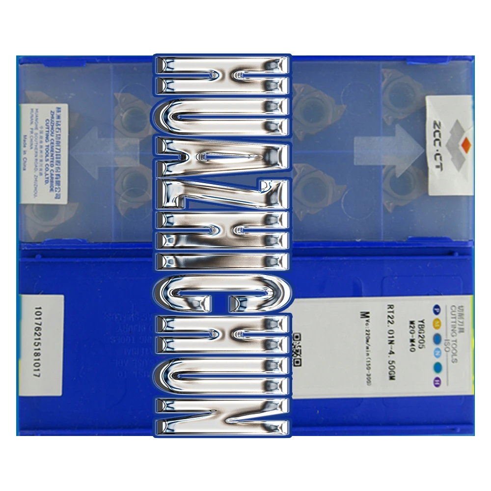 HUAZHICHUN YBG205 RT22.01N-3.50GM 4.00GM N60P 4.50GM Токарные пластины из карбида вольфрама с резьбой