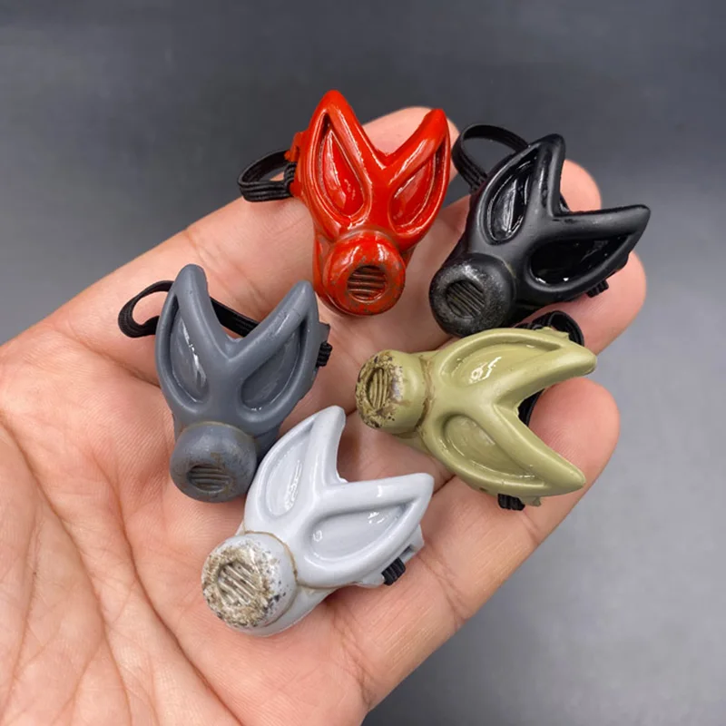 

1/6 Scale Modern Trend Mask Gas Mask Plastic Model Collection Display Doll Accessories Toy Gift Ornament