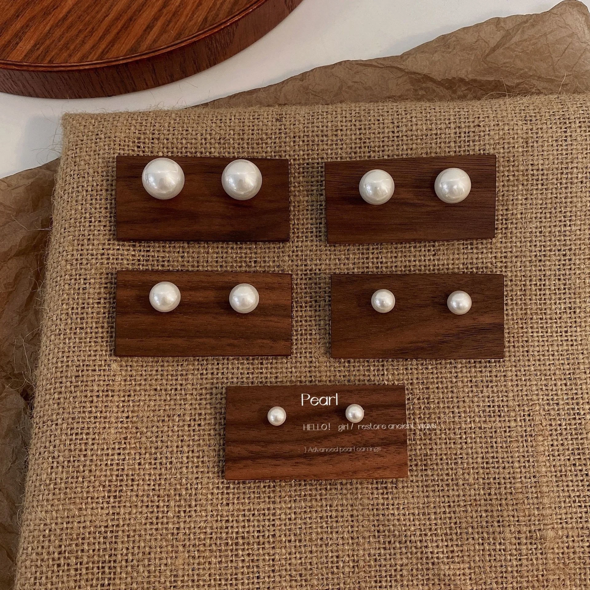 

Серьги из серебра 925 пробы в Корейском стиле с жемчугом