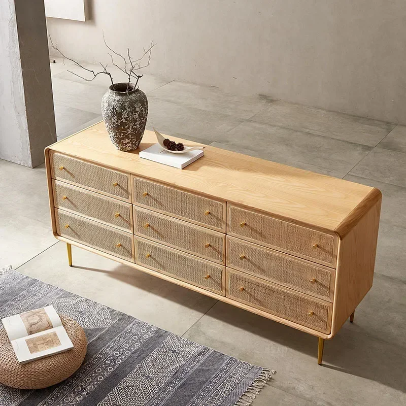 Буфетный стеллаж кухонная мебель многофункциональный домашний шкаф-витрина