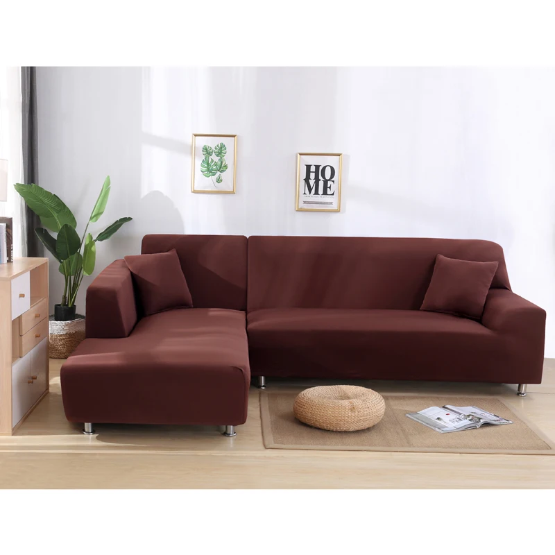 

Современный простой сплошной Цвет стрейч все включено диван-кровать Хорошие эластичные диванные покрывала 1/2/3/4 местный анти-скольжения чехлов