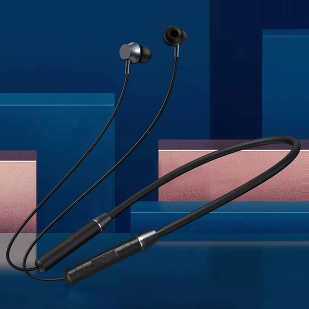 

Беспроводная Спортивная гарнитура с подвесной шеей, наушники для бега, спортивные мини-наушники с подвесной шеей, музыкальные наушники с шу...