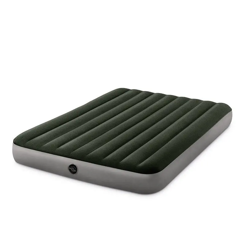 

POPTOP Bed Air Bed Camping Air Mattress Inflatable Bed Blow Up Black 53.9 x 75 x 9.8 inches,Green