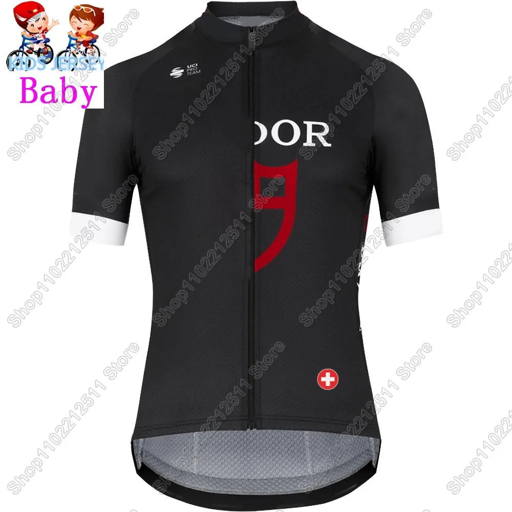 Детский комплект велосипедного трикотажа Tudorful Team 2021 швейцарская детская одежда