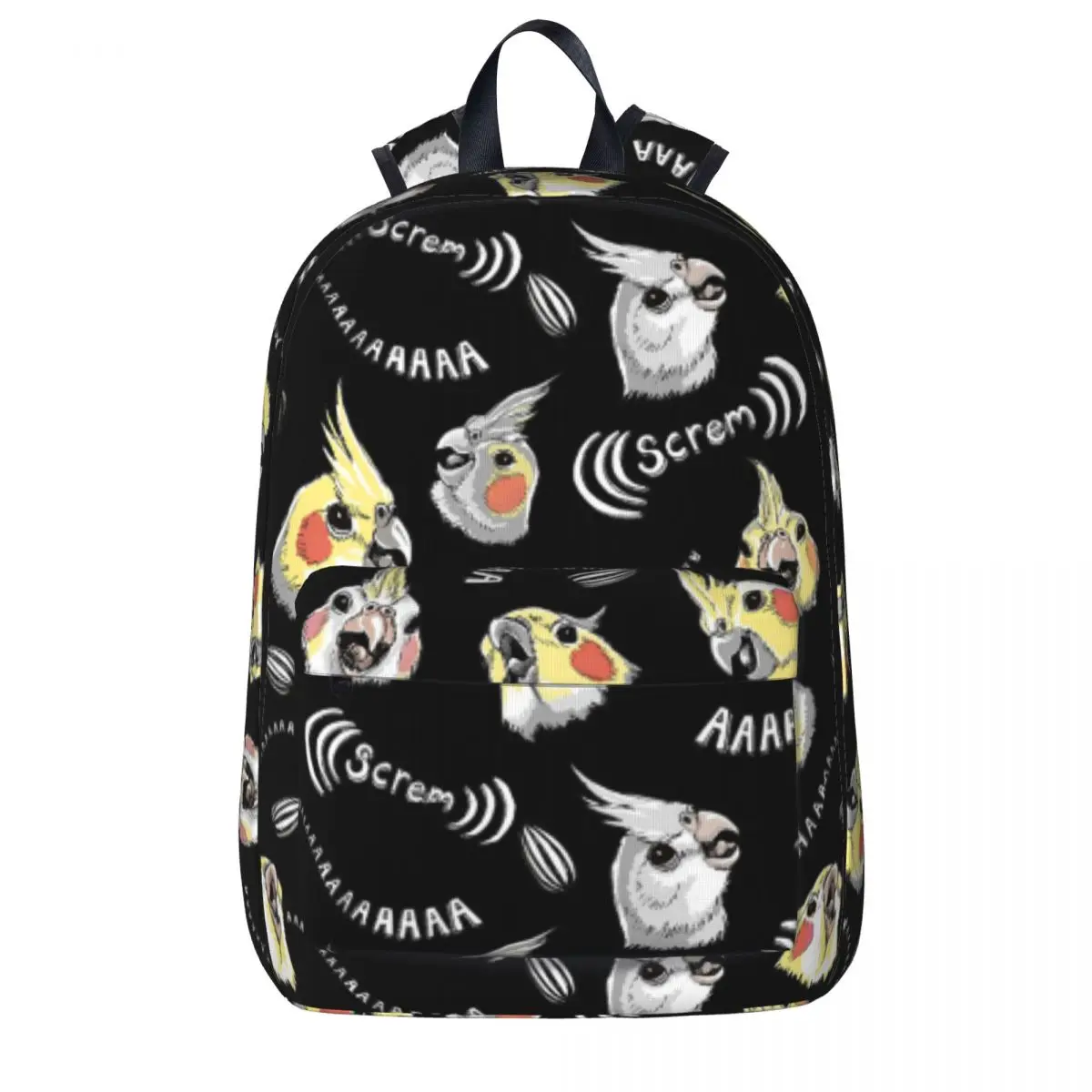 Рюкзак на плечо с рисунком большой вместимости