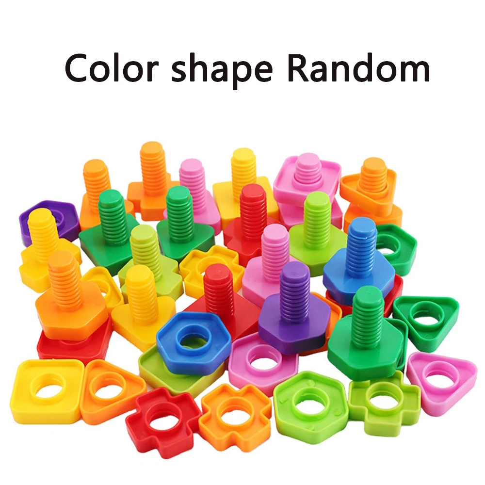 20 шт./10 комплектов детские пластиковые строительные блоки