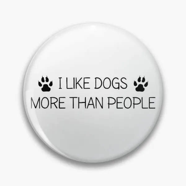 

Я люблю собак больше людей, настраиваемая мягкая булавка для пуговиц, ювелирные изделия, Подарочный ошейник, креативная милая Мода для женщ...