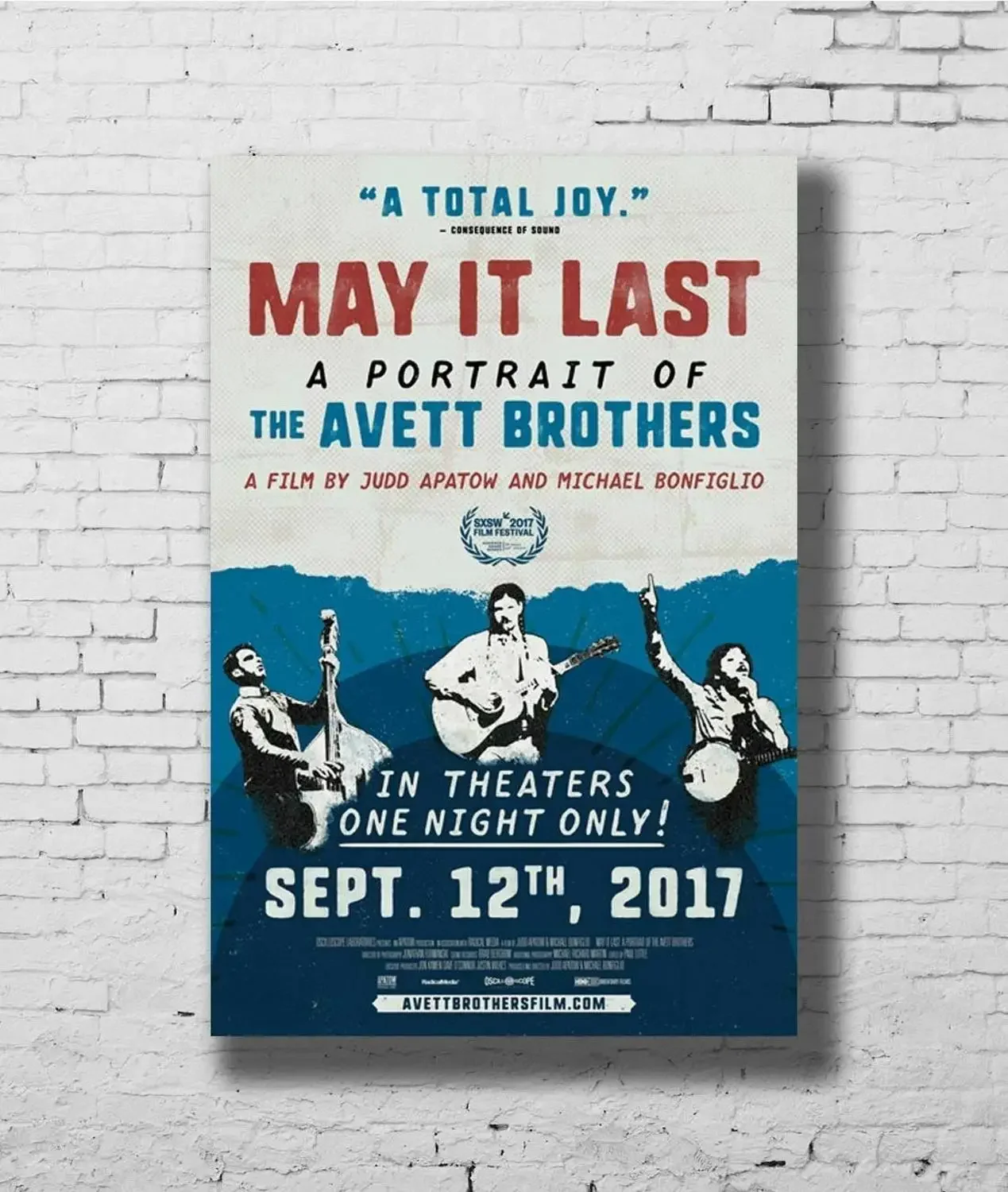 A203 May It Last портрет братьев Автта фильм стикер на стену шелковый постер искусство